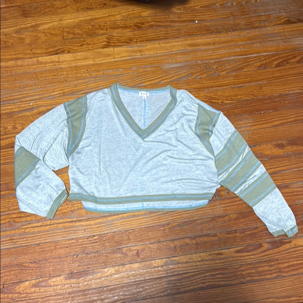 POL Green Long Sleeve Tee